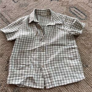 Gray Checkered Noralee Shirt